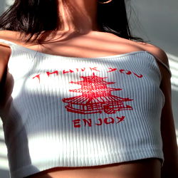 Fashionable Onlyfans Model Barbie ✨ Posing in a Tank Top