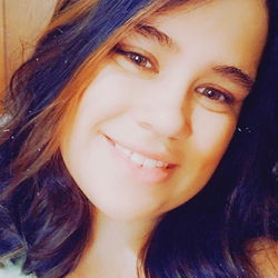 Beautiful Annah with a radiant smile