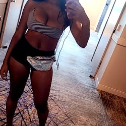 Onlyfans Model Posing in Hotel Room