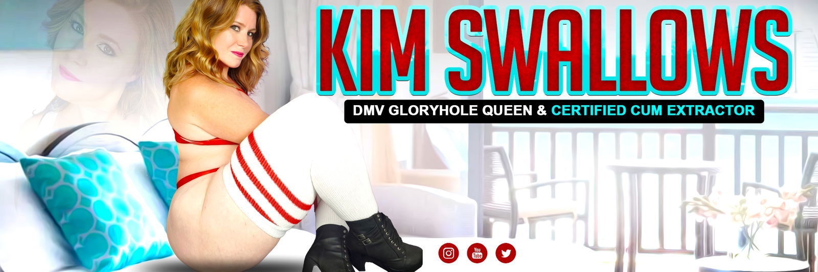 Kim Swallows 💦 (GLORYHOLE 👑 ) photo