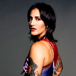 Sazzy Boatright - Tattooed Model Pose