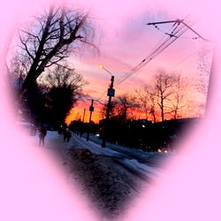 Ess, Lulu, Teff - Valentine's Day Wishes with Pink Heart Overlay