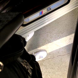 Premium Luxury Car in the Showroom