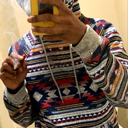 Vaping in a Cozy Room