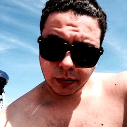 Model Posing in Swimwear