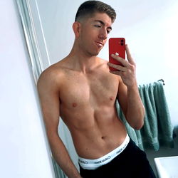 Stylish, Shirtless Fitness Model Tristan's Shoot