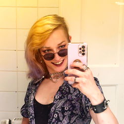 OnlyFans Model Victoria Fox Taking a Selfie