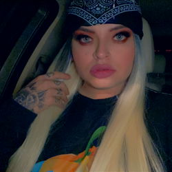 Beautiful OnlyFans Model in Black and White