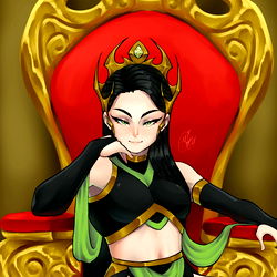 Anime-Style Character Portrait