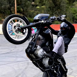 Motorbike Trick Rider