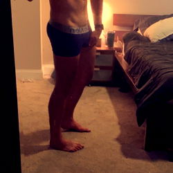 Adam Woodson: A Pittsburgh Model in a Sleek Swimsuit