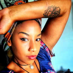 LuLu La Bouche - A Captivating Model Striking a Pose