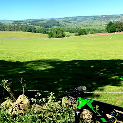 Stunning Rural Landscape with Bike