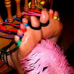 Feet Massage in Progress