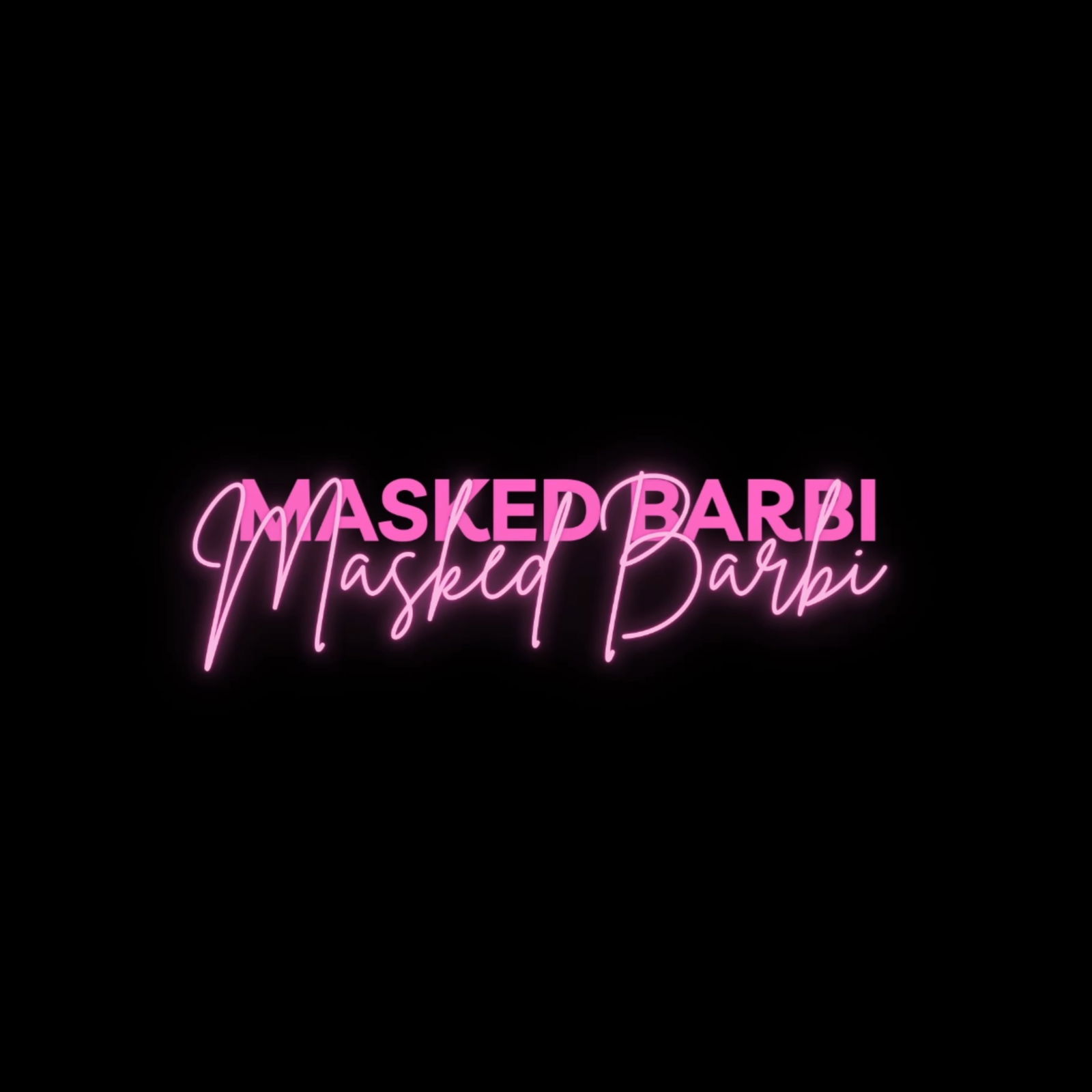 Masked barbi🩷 photo