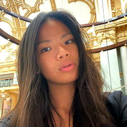 Natasha Zevanya in a Museum