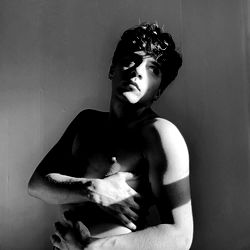 OnlyFans Model Jules in a Black and White Portrait