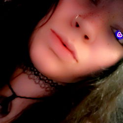 Ally in Stylish Gothic Look