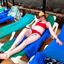 Relaxing at the Beach