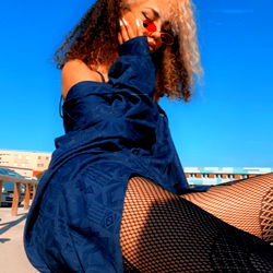 A Model Moment on the Beach