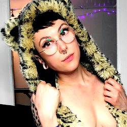 Lady Doom, a Model Showcasing Her Unique Style