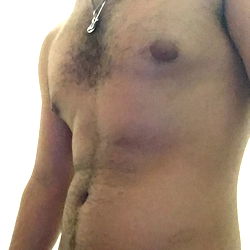 Andre Red, a model showcasing an athletic physique.