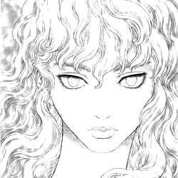 Woman with wavy hair and a white dress