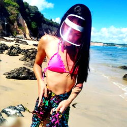 Beautiful Lôla Santos, Onlyfans Model, on the Beach