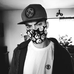 Aaron Armendariz in Face Mask