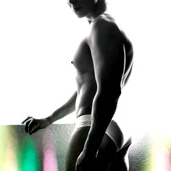 Miguel Hidalgo's OnlyFans Model Andro Shokool in Black and White