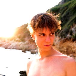 OnlyCedric in a serene coastal setting