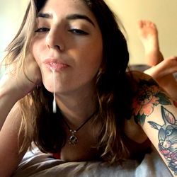 Annie's Playful Pose