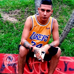 Alejandro Bolivar, a Tattooed Fitness Model from Colombia