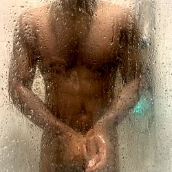 Max Ellis in a Shower
