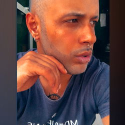 A person in a casual pose