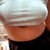 OnlyFans Model in Sports Bra Shoot