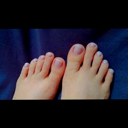 Sexy hand and feet photo