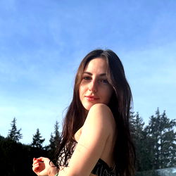 Glamorous Model in Chic Swimwear, Stylishly Posing for the Camera