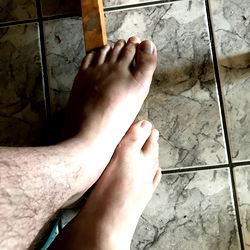 Onlyfans Model's Feet on Floor