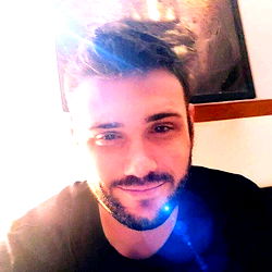 Scott's Smiling Selfie in Sunlight