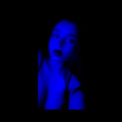 Sole, Onlyfans Model, Showcasing Her Purple Glow Up