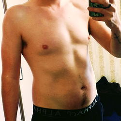 Model Photo: Alex Diamond at Home