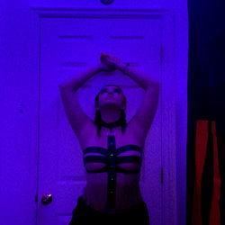 Aliyah, OnlyFans Model in Stunning Shimmer Gown, Baring Shoulders