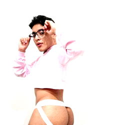 Art Bulgákov, Model Poses in Underwear