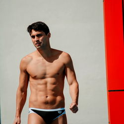 Andres Villarreal, Athletic Model for Men's Swimwear