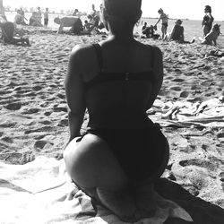 Autumn Marie at the beach