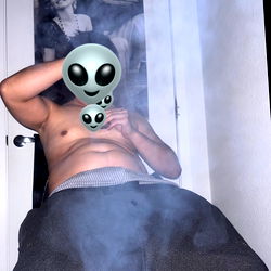 Smiling Model in Vape Lounge