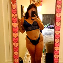 OnlyFans Model Dirty Little Princess Posing for Mirror