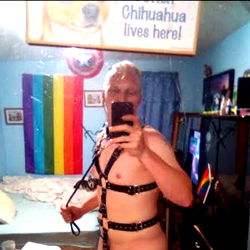 OnlyFans Model Ed in Sexy BDSM Costume