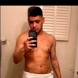 Alfonzo Jimenez, Shirtless in Bathrobe